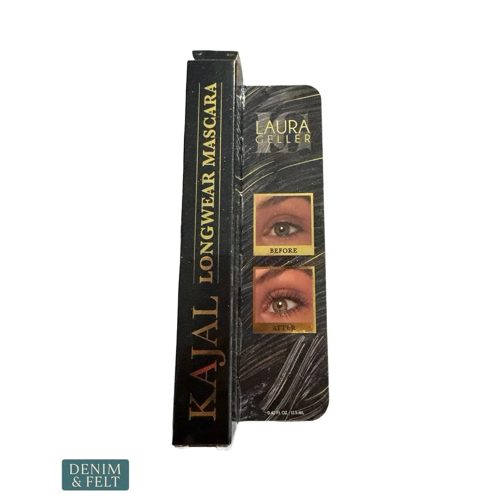 NEW Laura Geller Kajal Longwear Mascara Black Volumizing Curling 0.42 oz